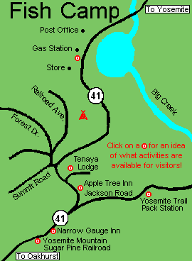 Fish Camp Area Map