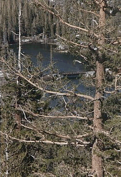 View of Twin Lakes